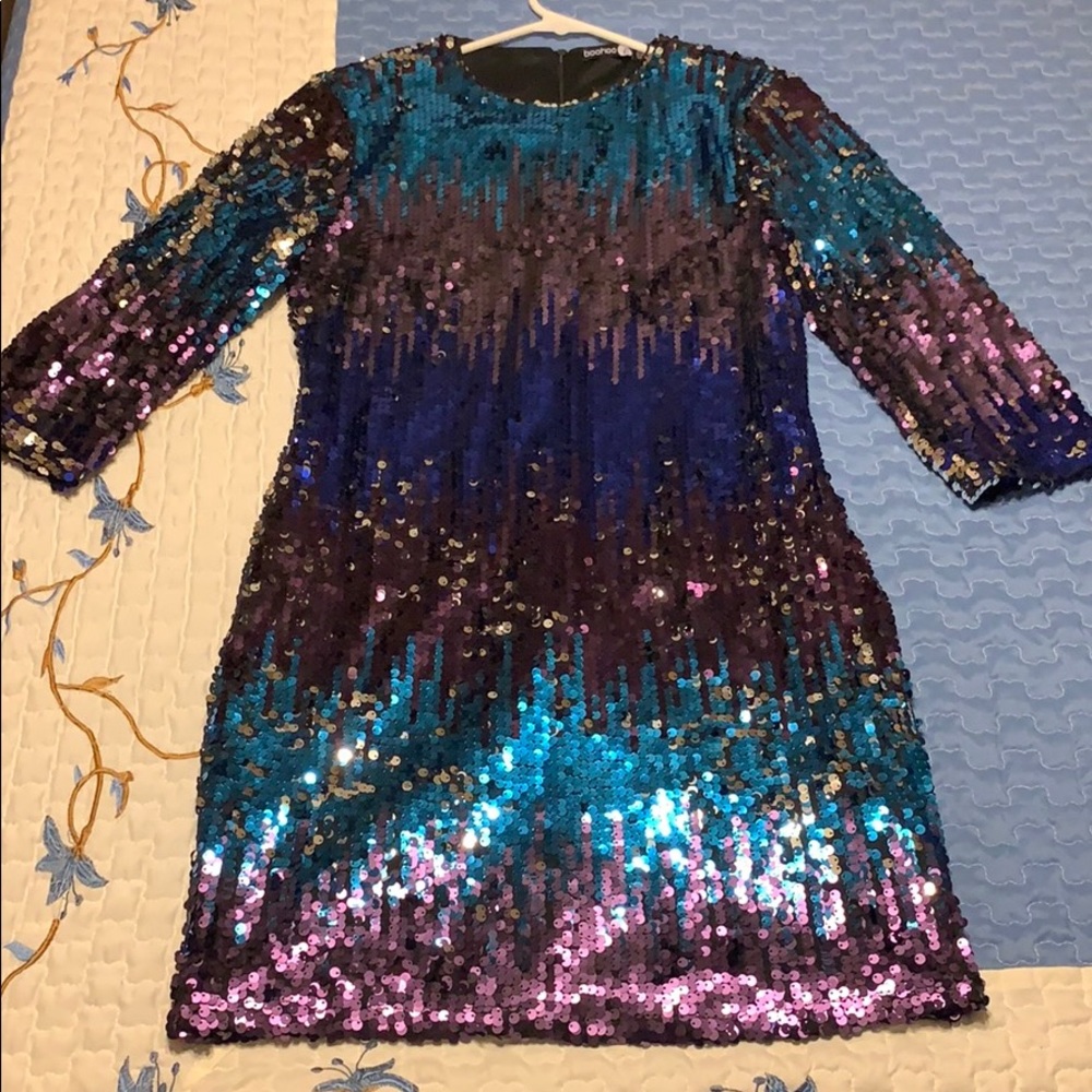 Sequin/ombré cocktail or homecoming dress